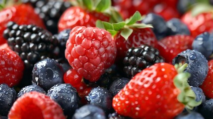 Mixed Fruit Display Orange Strawberry Grape Kiwi Against Black