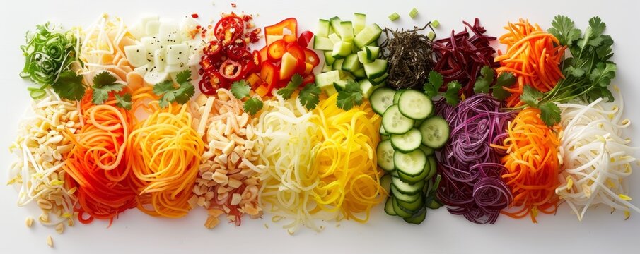 Whole and peeled Som Juk arranged neatly, isolated on white background, great for healthy food promotions, bright and inviting, ample space for text