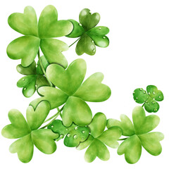 four leaf clover frame