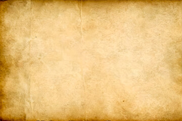 Vintage Paper Texture - Detailed Old Parchment Background with Grunge Effects and Warm Brown Tones