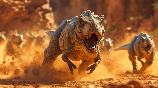 tyrannosaurus rex dinosaur 3d render