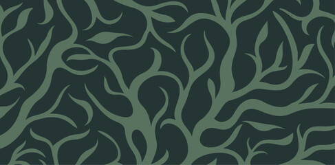 leaf pattern Seamless Elegant abstract background