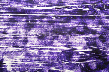 art background of scuffs in white and purple colors