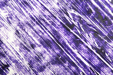 art background of scuffs in white and purple colors
