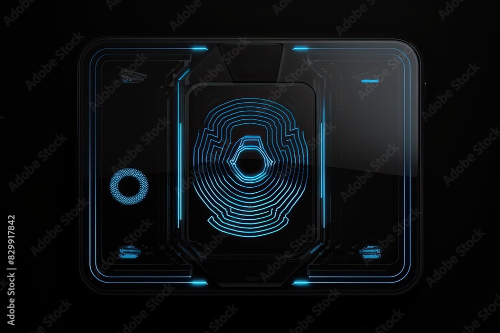 Poster biometric identification systems for secure access