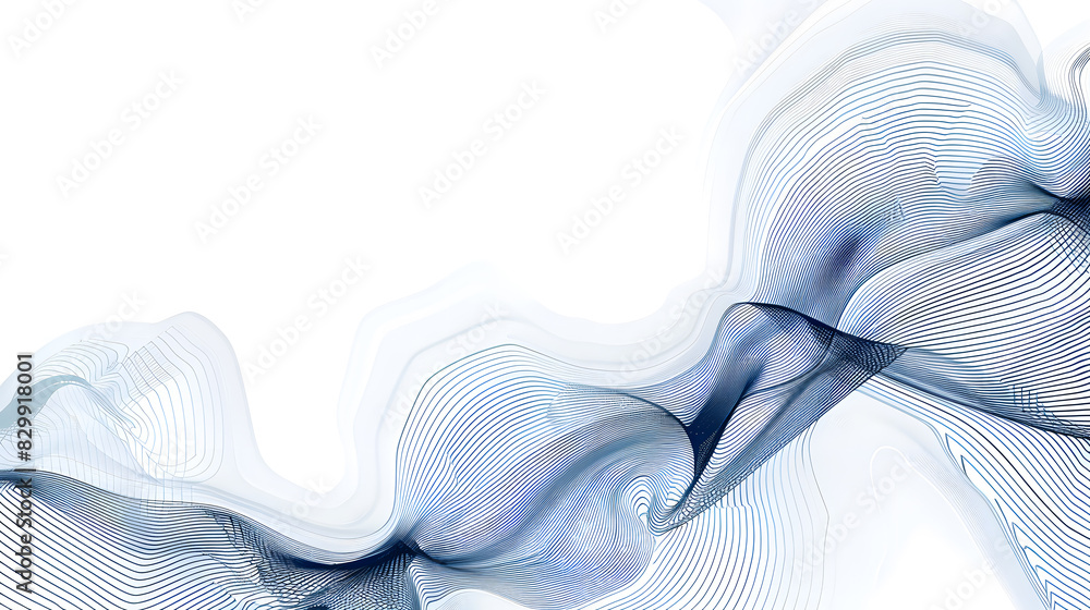 Poster business background lines wave abstract stripe design. generative ai.
