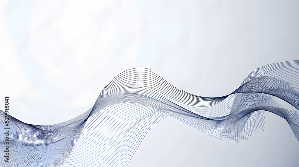 Poster business background lines wave abstract stripe design. generative ai.