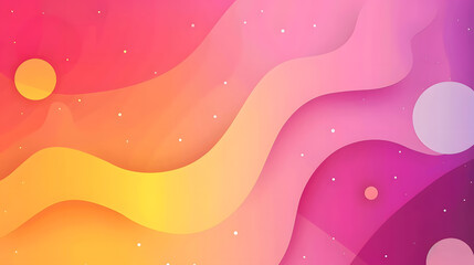 Colorful vector modern fresh gradient background. Generative AI.
