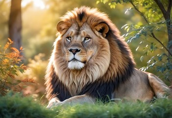 lion in jungle (320)