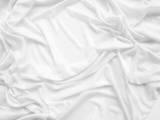 Fabric White Cloth Cotton Background Sheet Silk Material Texture Satin Pattern Fashion Abstract...