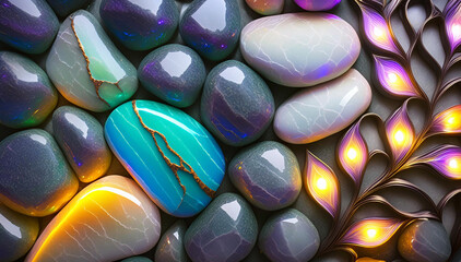Fototapeta premium Kamień ozdobny szlachetny , dekoracyjne tło, tekstura