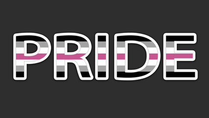 Happy Pride Month Librafeminine Pride Flag Word Background