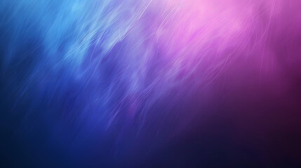 Fototapeta premium Dark blue purple abstract unique blurred grainy background for website banner. Large, wide template, pattern. Color gradient, ombre, blur. Desktop design. Generative AI.