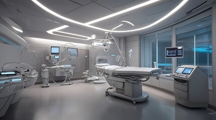 Modern Operation Theatre in a State-of-the-Art Hospital Facility