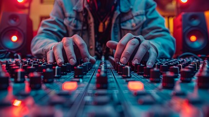 Yoshinobu Tachikawas Intense Audio Production Session on a Cooltoned Mixing Console