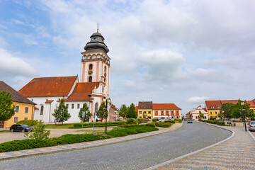The small town of Bechyne in Southern Bohemia
