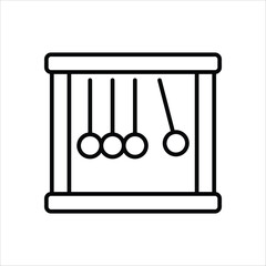 Pendulum vector icon