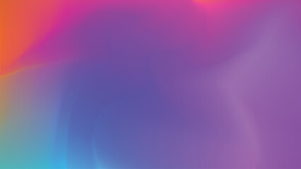 colourful waves abstract banner design. Elegant wavy vector background with elegant blue, red, yellow, purple, orange and black gradient