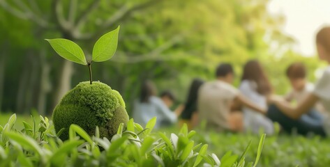 A corporate retreat focusing on social responsibility and community impact