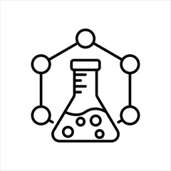 Chemistry vector icon
