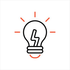 Light Bulb vector icon