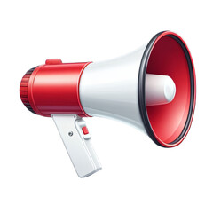 Megaphone isolated on transparent background