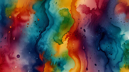 Abstract background with fluid watercolor effects