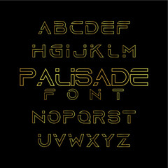 palisade font