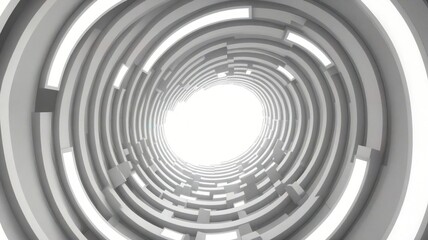 Obraz premium abstract 3d tunnel