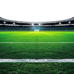 Fototapeta premium soccer stadium UHD Wallpapar