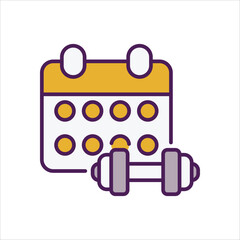 Calendar vector icon