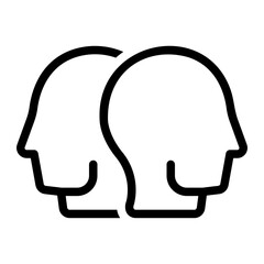 empathy line icon