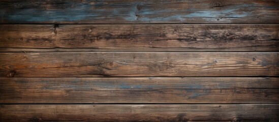 Aged weathered wooden board with a vintage rustic appearance perfect for creating a nostalgic and timeless atmosphere Ideal for use as a background in photography or graphic design projects