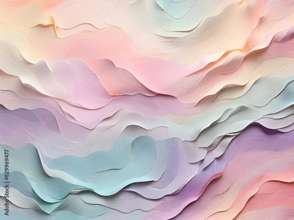 Aufkleber multicolored pastel abstract background.gentle tones paper texture. light gradient. the colour is so