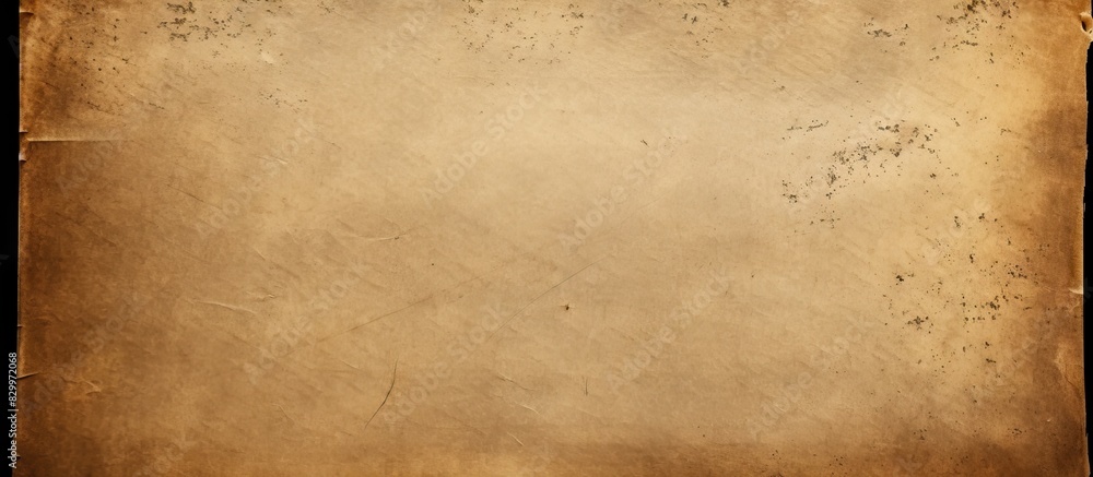 Poster an aged paper card with a retro texture the surface is scratched and damaged providing an authentic 