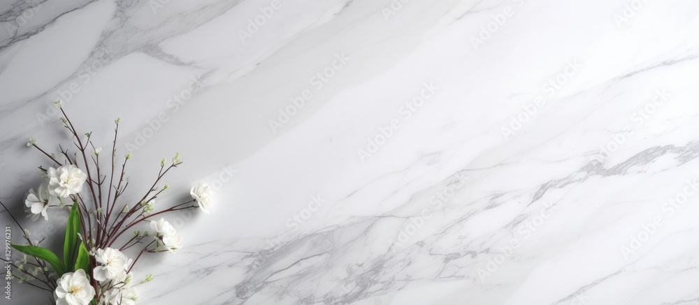 Aufkleber the image displays a marble design background with ample copy space