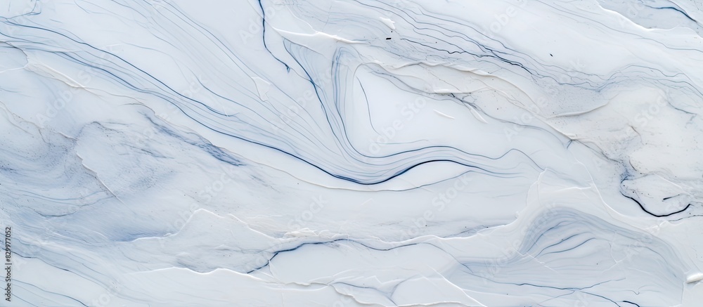 Poster an image of white marble with a natural pattern ideal for background or design purposes. with copy s