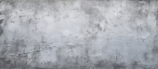 Fototapeta premium A gray decorative plaster or concrete texture creates an abstract background for design It is an art stylized banner with copy space for text