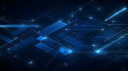 Obraz premium Digital blueprints straight lines pattern poster background