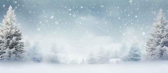 Copy space image of a Christmas holiday greeting card template