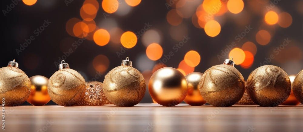 Aufkleber a background image with christmas decorations providing copy space for additional content