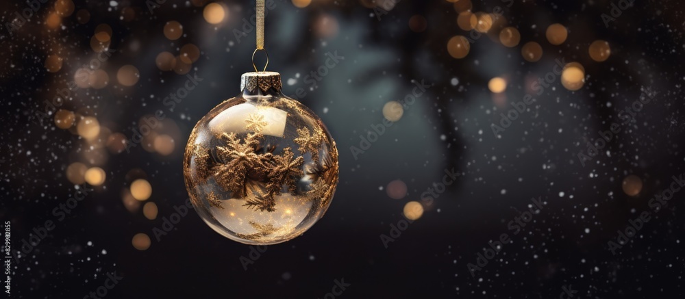 Poster a decorative item used for christmas celebrations typically hung on trees or displayed around the ho