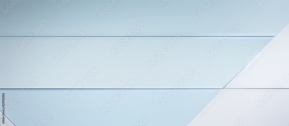 Poster Geometrically positioned empty paper background in a blank color suitable for presentations or as a copy space image