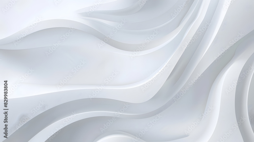 Poster modern white abstract background design vector illustration. generative ai.