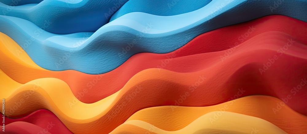 Aufkleber colorful felt structure with copy space image