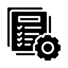 specification glyph icon