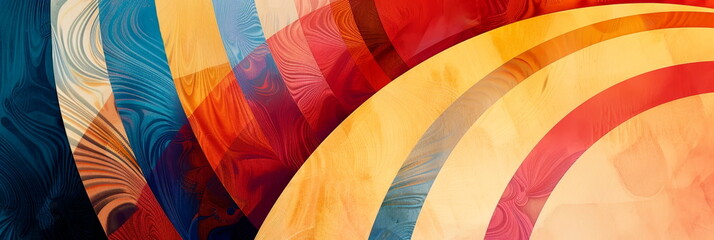 abstract with a swirling arc in a luxurious geometric pattern