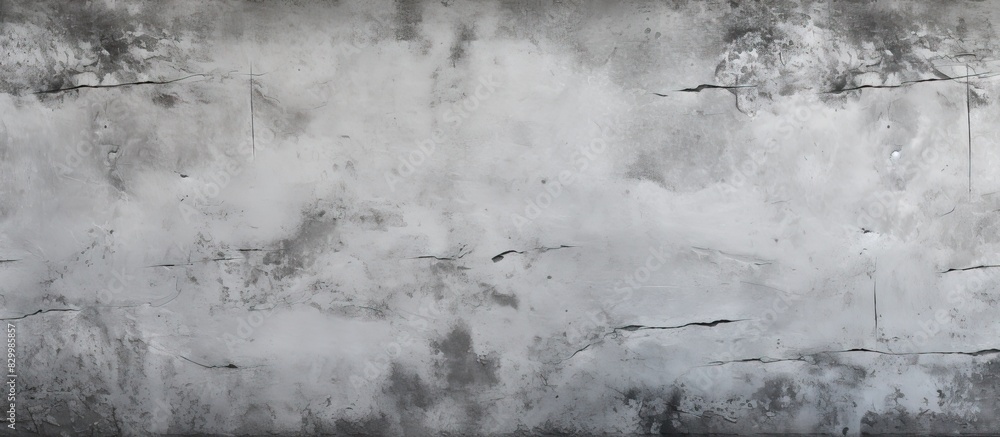 Poster A grungy gray concrete panorama with a textured background perfect for adding text Copy space image