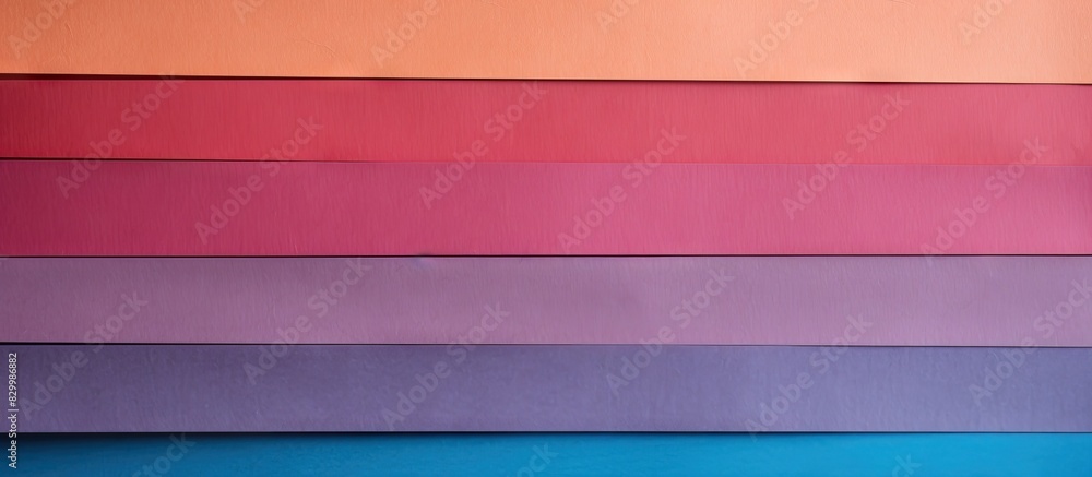 Poster Colored cardboard with a textured appearance used as a background for copy space image