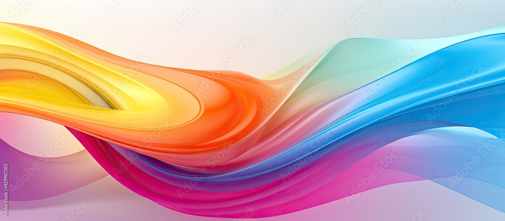 Aufkleber An abstract color background with plenty of copy space image available